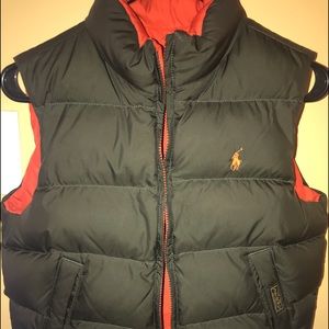 Boys polo reversible vest